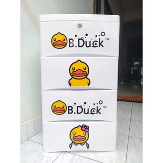 B.duck🌼 ชั้นพลาสติก🐤 ขายดี✨ขนาด3/4/5 ชั้น (สินค้าพรีออเดอร์ รอสินค้า 10 วันค่ะ)🐣🐣