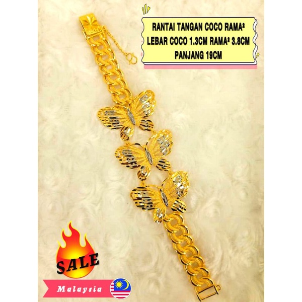 สินค้าใหม่ COCO RAMA RAMA HAND CHAIN สําหรับผู้ใหญ่