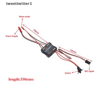 ตัวควบคุมความเร็วอิเล็กทรอนิกส์ 40A สําหรับ WPL C24 C34 MN D90 MN99S MN86S