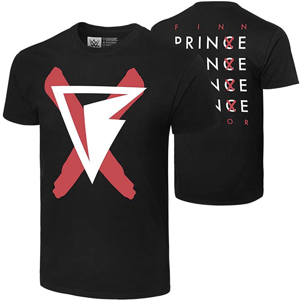 WWE Finn Balor Prince  NXT T-Shirt Men's cotton fashion round neck T-shirt