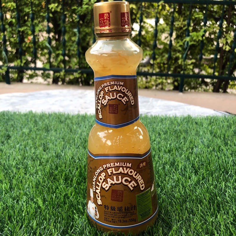 ซอสหอยเชลล์ (กังป๋วย)特级瑶柱汁 premium scallop flavoured sauce ตรา QIAN LONG สินค้าพร้อมส่ง