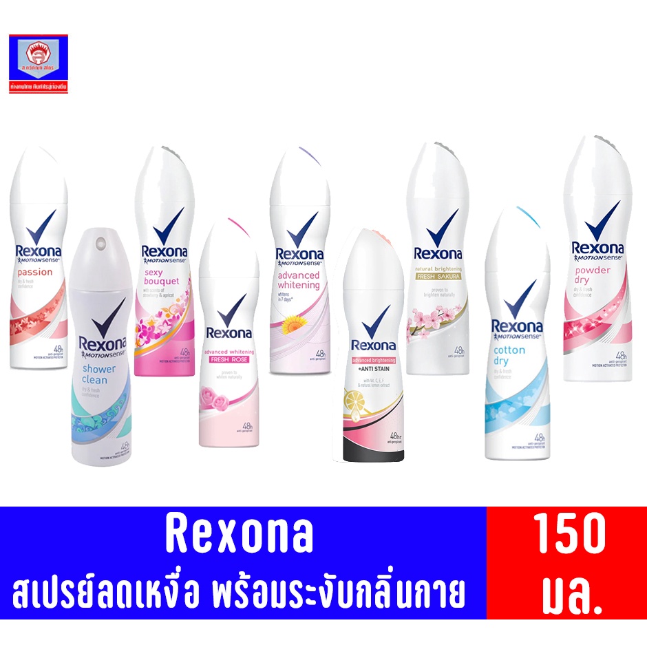 เรโซนา สเปรย์ลดเหงื่อพร้อมระงับกลิ่นกาย ขนาด135-150มล.
