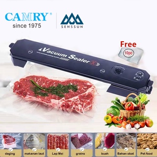 CAMRY เครื่องซีล Vacuum Sealer เครื่องซีลสูญญากาศ 10ใบ