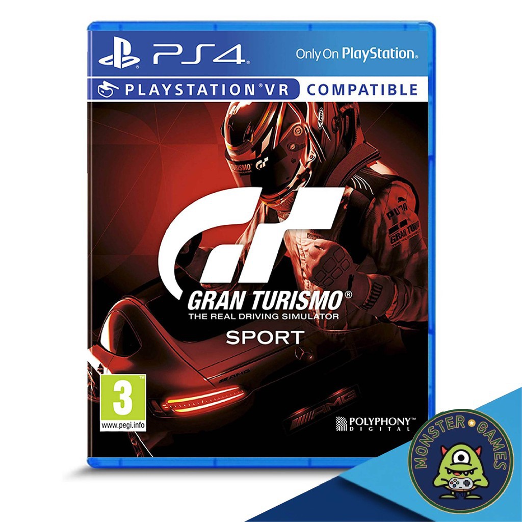 Gran Turismo Sport Ps4 แผ่นแท้มือ1 !!!!! (Ps4 games)(Ps4 game)(เกมส์ Ps.4)(แผ่นเกมส์Ps4)(GT Sport Ps