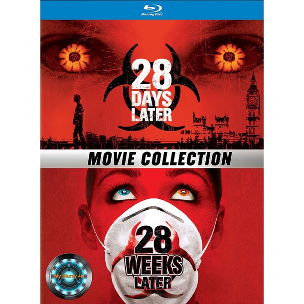 Bluray หนัง 28 Days Later & 28 Weeks Later มหันตภัยเชื้อนรกถล่มเมือง 2 Movie Collection