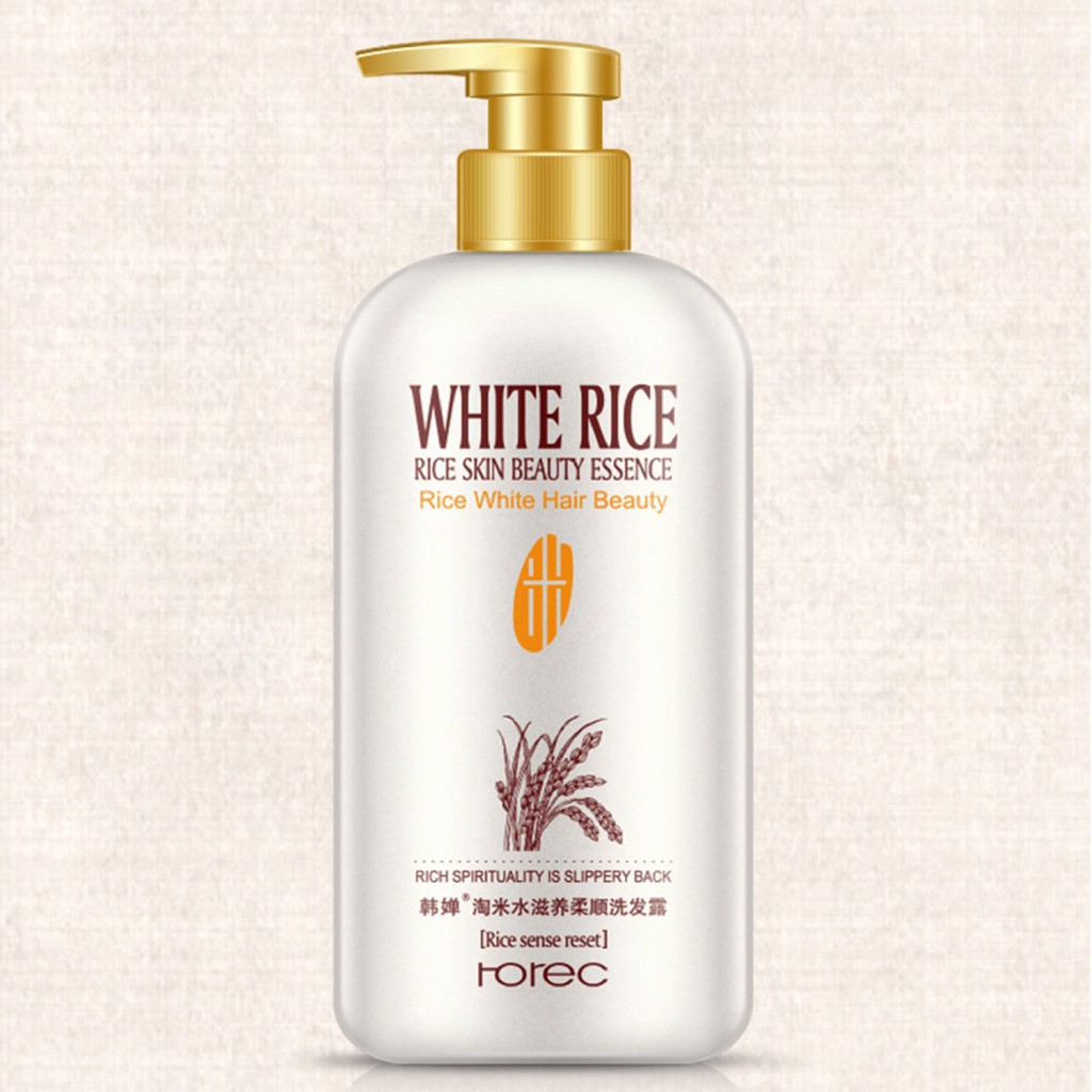 Horec Professional Rice Water Hair Care Shampoo Conditioner Oil