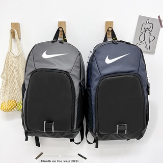 Nike unisex และกระเป๋าเป้สะพายหลังกระเป๋านักเรียนที่เดินทางมาพักผ่อน