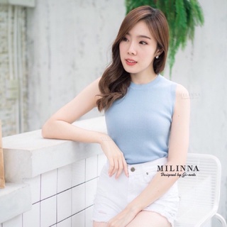 MILINNA Mk-26 แขนกุดไหมพรม CARDIGAN_NISTA