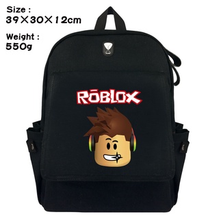 Roblox กระเป๋าเป้สะพายหลัง กระเป๋านักเรียน ลายการ์ตูนอนิเมะ สไตล์ Preppy เหมาะกับการเดินทาง สําหรับเด็กผู้ชาย และผู้หญิง