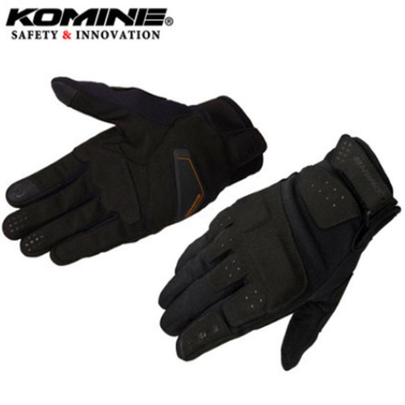 Komine GK-227 ถุงมือ แบบเต็มนิ้ว หน้าจอสัมผัส ระบายอากาศ สําหรับขี่รถจักรยานยนต์ กลางแจ้ง ราคา ถูกที่สุด ดีลบีเคเค แกลเลอรีภาพที่ 3