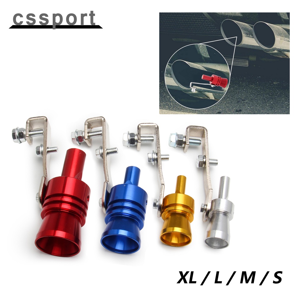 Universal รถ Turbo Sound Whistle รถ Refit อุปกรณ์ท่อไอเสีย Turbo Sound Simulator Turbo Muffler Whistler XL
