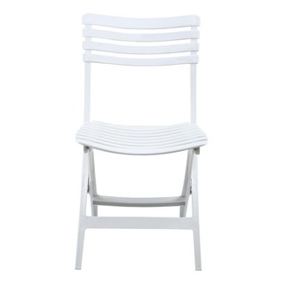 Chair table FOLDING CHAIR SRITHAI SUPERWARE CH-47 WHITE Outdoor furniture Garden decoration accessories โต๊ะ เก้าอี้ เก้