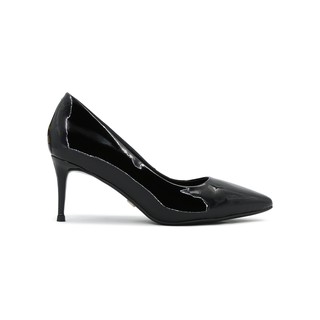 SHU CELEB HEELS 2.5 IN MILAN GLOSSY BLACK รองเท้าส้นสูง