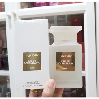 น้ำหอม Tom Ford Eau De Soleil Blanc EDT 100 ml. *กล่องขาย*【ของแท้ 100 % 】ส่งฟรี 📦🛵🚚📦🛵🚚