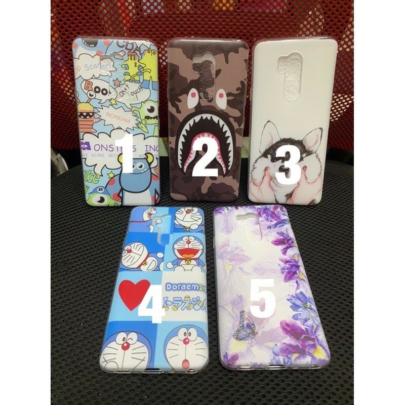 LG G7 ThinQ เคสยืดหยุ่นพิมพ์ลายน่ารัก