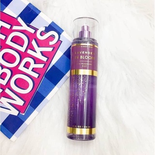 Bath &amp; Body Works Lavender in Bloom Fine Fragrance Mist 236ml. ของแท้