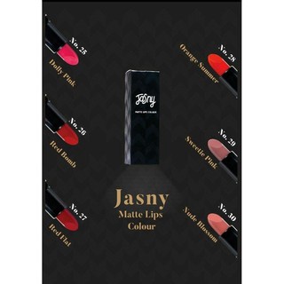 JASNY MATTE LIPS COLOUR  ลิปแจสนี่  โปรลดแหลก (1ชิ้น)