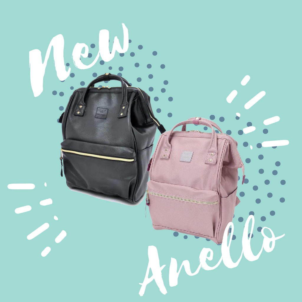 Original 100 Anello Leather Backpack Shopee Thailand