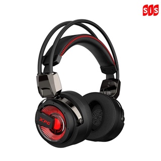 HEADSET (หูฟัง) XPG PRECOG GAMING XPG-75260015 RED LED (BLACK)