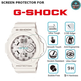 Casio G-Shock GA-150-7A Series 9H ฟิล์มกระจกนิรภัยกันรอยหน้าจอ GA150 แข็ง กันรอยขีดข่วน