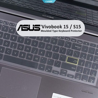 ฟิล์มซิลิโคนป้องกันคีย์บอร์ดแล็ปท็อป สําหรับ ASUS Vivobook S15 15 2020 Vivobook 15 Oled 15.6 นิ้ว 2020 [CAN]