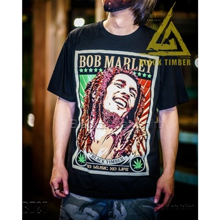 Bt27 เสื้อยืดผ้าฝ้าย แขนสั้น พิมพ์ลาย BOB MARLEY NO MUSIC NO LIFE JAMAICAN REGGAE KING LIMITED VINTAGE สําหรับผู้ชาย