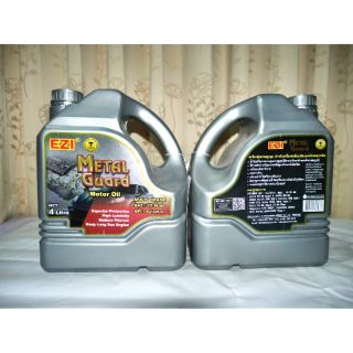 น้ำมันหล่อลื่นเครื่องยนต์ EZI Metal Gard Motor Oil 15W40 ขนาด 4 ลิตร สำหรับรถบรรทุกหนักใช้กำลังมาก