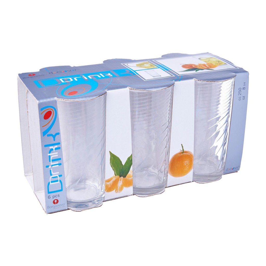 Borgonnovo Pigalle แก้วบอลสูง 25Cl (6Pc)