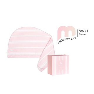 Dock &amp; Bay ผ้าเช็ดผมแห้งไว รุ่น Home  สี PEPPERMINT PINK (สีชมพู) นำเข้าจากอังกฤษ