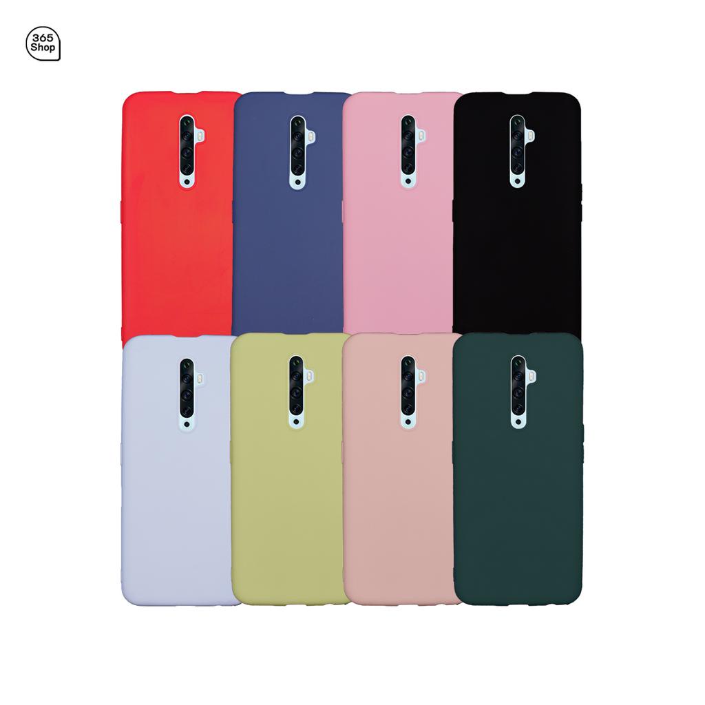 เคส สำหรับ OPPO Reno 2F Reno2 F CPH1989 เคสซิลิโคนนิ่ม สีพาสเทล TPU บาง