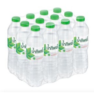 น้ำทิพย์ น้ำดื่ม ขนาด 500ml ยกแพ็ค 12ขวด NAMTHIP DRINKING WATER