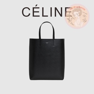 Shopee ถูกที่สุด 🔥100% ของแท้ 🎁Celine Brand New CABAS Small Grain Leather Handbag