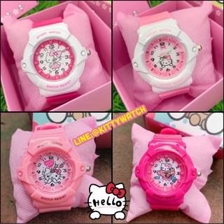 นาฬิกาคิตตี้ Hello Kitty Watch สไตล์Sport สายซิลิโคน ใส่สบาย