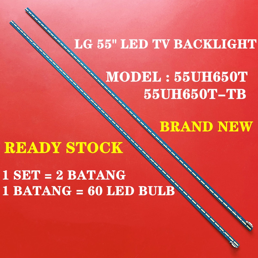 ใหม่ ไฟแบ็คไลท์ทีวี LED สําหรับ LG 55 นิ้ว 55UH650T 55UH650T-TB 55UH650 1 ชุด