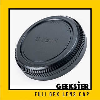 ฝาปิด GFX FUJI ฝาปิดท้ายเลนส์ ฝาบอดี้ ( ฝา เลนส์ / ฝาท้าย / ฟูจิ G Mount Rear Lens Cap / 50S / 50R / GFX100 / GFX100S )