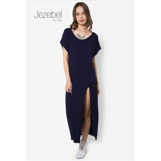 Jezebel ชุดเดรส Stylish Front Slit