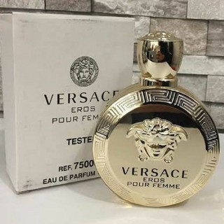 กล่องเทสเตอร์​ Versace Eros Pour Femme EDP 100ml