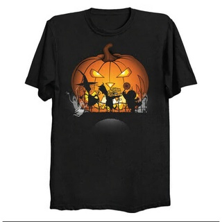 ถูกสุดๆGildan เสื้อยืด ผ้าฝ้าย 100% พิมพ์ลาย Hakuna Matatahalloween Lock Shock And Barrel ของขวัญวาเลนไทน์