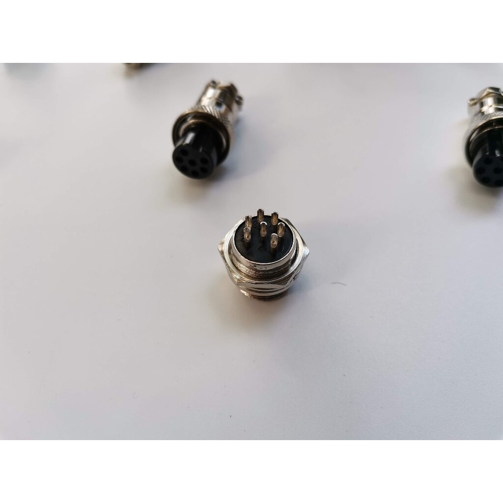 ขั้วต่อ GX16 หัวต่อ GX-16 2pin - 8pin gx 16 ได้ตัวผู้ตัวเมีย connector หัวต่อหลายคอร์ หัวต่อหลายพิน