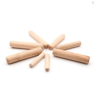 100pcs Dowel Wood Dowels Fluted Wooden Dowels Set of 100pcs Dowel Pins Fluted Pins for Furniture Cabinets