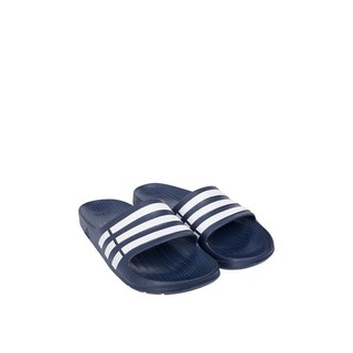 ADIDAS รองเท้าแตะผู้ชาย รุ่น Duramo Slide G15892 สีน้ำเงินเข้ม-ขาว