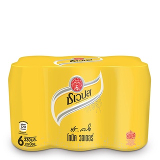 โปรโมชัน! ชเวปส์ โทนิค วอเตอร์ 330 มล. x 6 กระป๋อง Schweppes Tonic Water 330 ml x 6 Cans