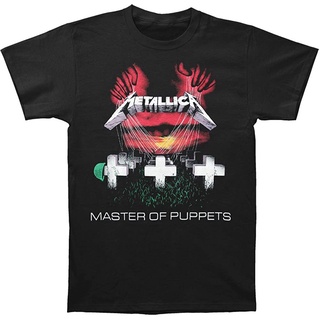 Z009Kesya เสื้อยืดสีพื้นไซส์ใหญ่ Bravado Mens Metallica-Master Of Puppets T-Shirt discount Bravado