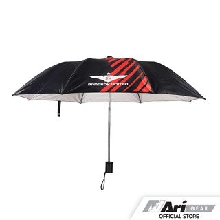 ARI TRUE BANGKOK UNITED 2021/22 UMBRELLA - BLACK/RED/WHITE ร่ม อาริ ทรู แบงค็อก สีดำ