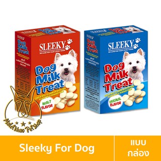 [MALETKHAO] Sleeky (สลิคกี้) แบบกล่อง นมอัดเม็ด อาหารเสริมนมอัดเม็ด ขนาด 150 กรัม