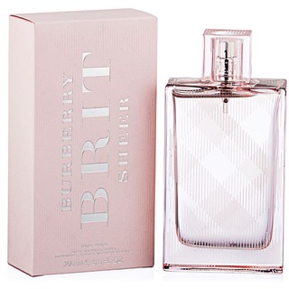 Burberry brit sheer edt 100ml ซีล