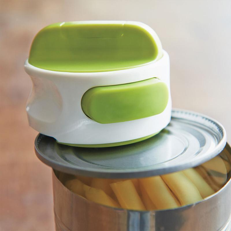 1PC Injury Proof Compact Design Durable Can Opener/Portable Manual Can Opener Beer Opener /Safety Rotating Side Cut Manual Can Openers/Universal The Easiest Bottle Can Opener ราคา ถูกที่สุด ดีลบีเคเค แกลเลอรีภาพที่ 3