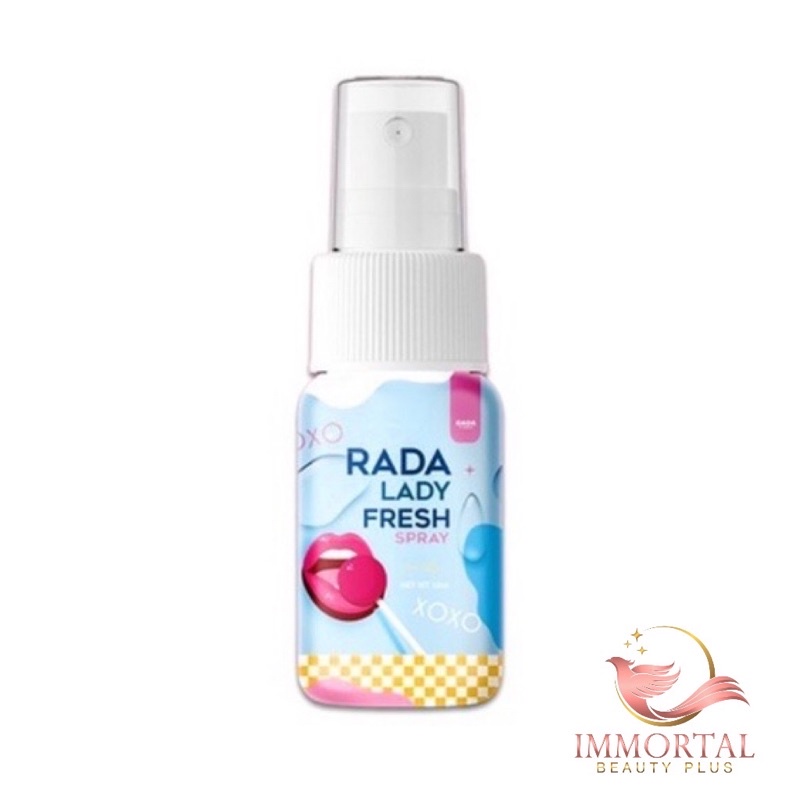 แท้ % สเปรย์ฉีดน้องสาว Rada Lady FRESH รดา RADA Lady Fresh Spray ขนาด 10ml.