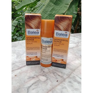 Baleaเซรั่มสำหรับผมแห้งเสียมาก  ผมแตกปลาย BaleaWonderful Repair Anti-Spliss Serum(เซรั่มใส่ผม Balea เซรัมใส่ผมBalea)30ml