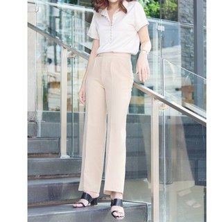 ATIYA - EMMIE BUTTON PANT กางเกงขายาว กระดุมหน้า